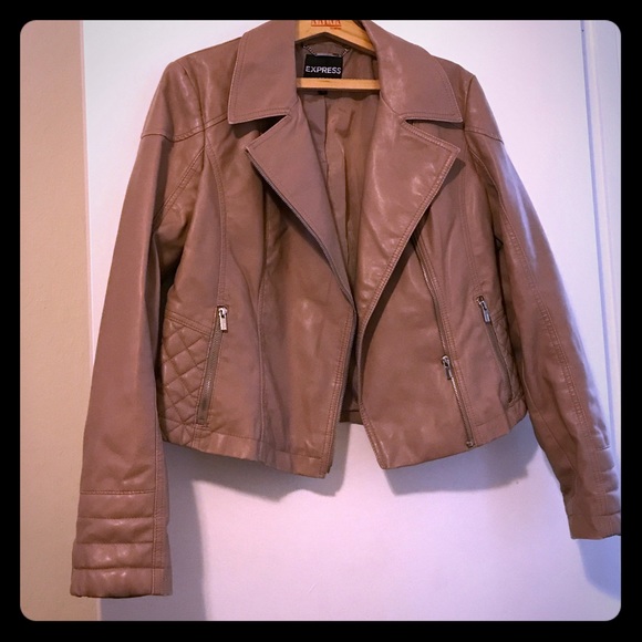 Express Jackets & Blazers - Express blush moto