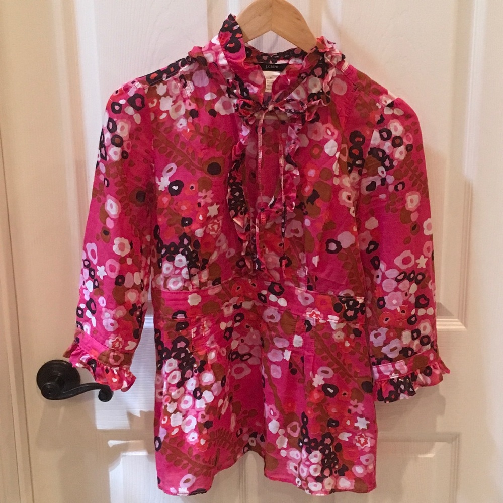 Gorgeous Floral Peplum Top