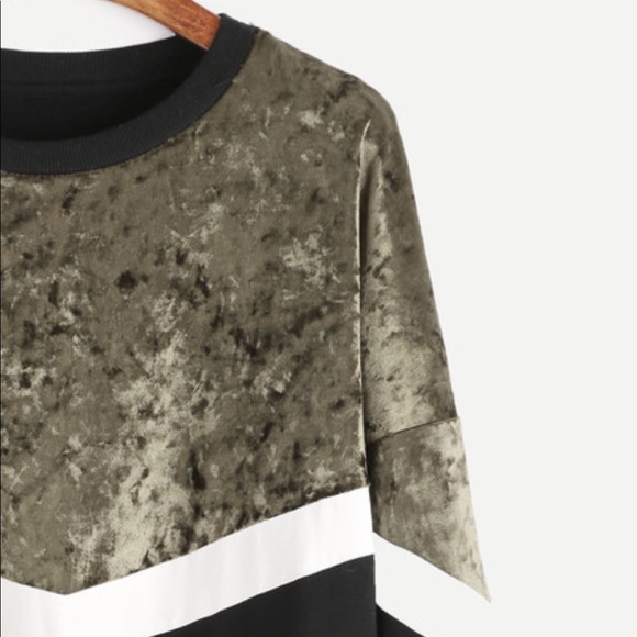 🍁Fall Velour Sweatshirt - Picture 3 of 6