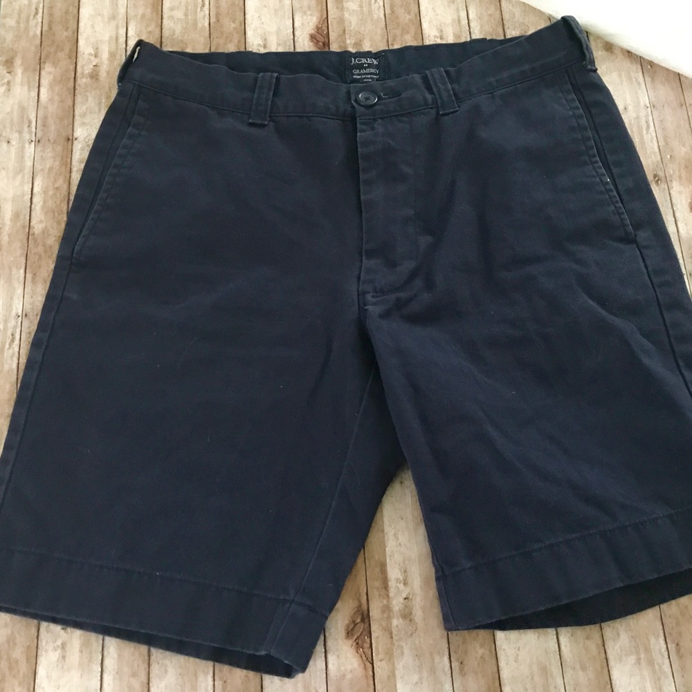 J. Crew Flat Front Gramercy Navy Men's 30w