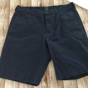 J. Crew Flat Front Gramercy Navy Men's 30w