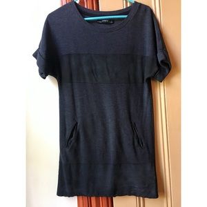 All Saints suede dress / top