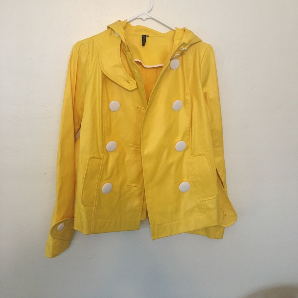 TOPSHOP Waxed Festival Jacket Size 6 NWOT