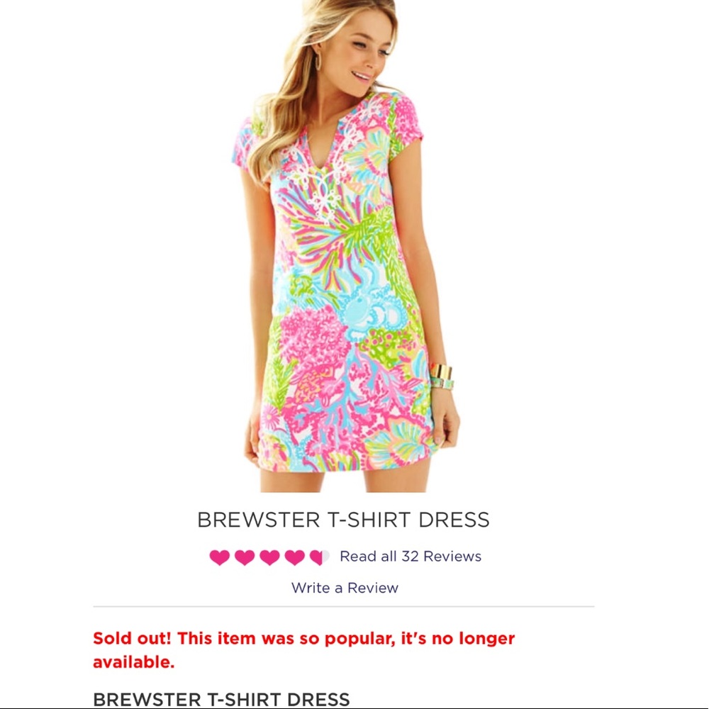 Lilly Pulitzer Brewster T-shirt dress