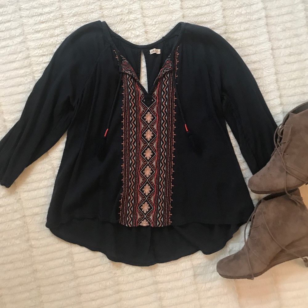 Boho Hollister Blouse