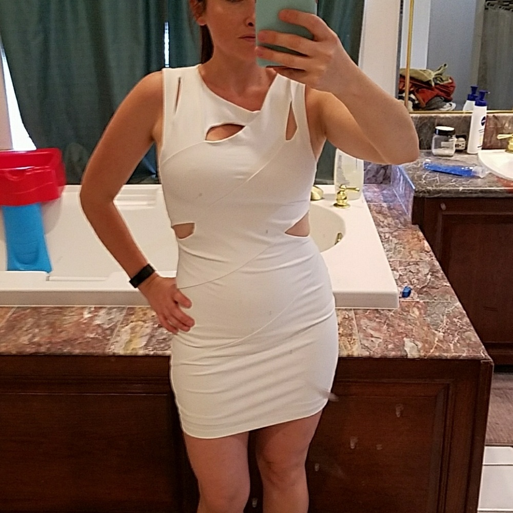 Sexy little white dress