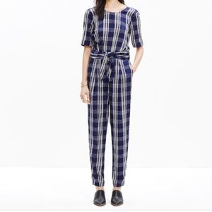 Plaid Madewell Jumpsuit
