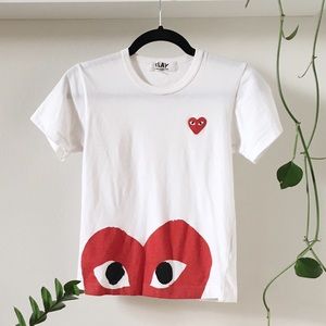 Comme des Garçons ❤️👀 PLAY T-shirt