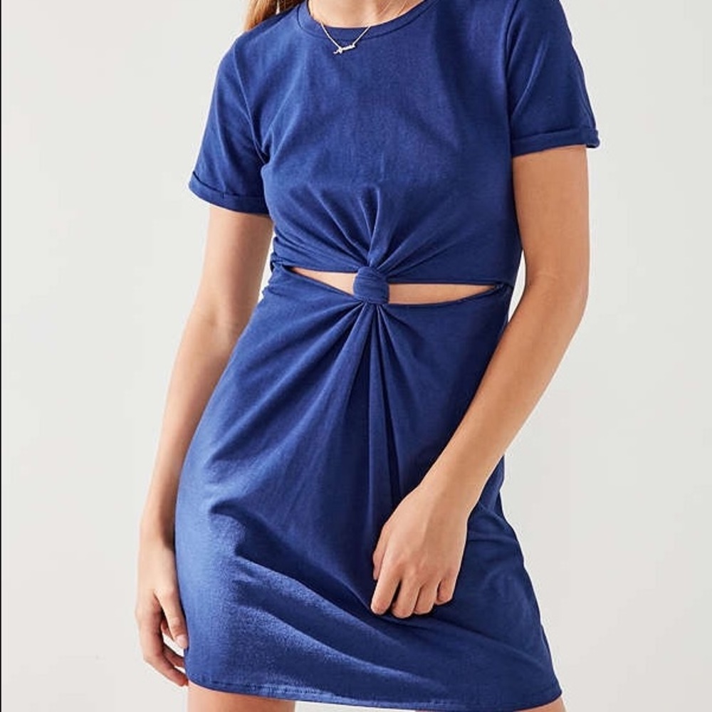 urban outfitters honey-punch tie knot dress