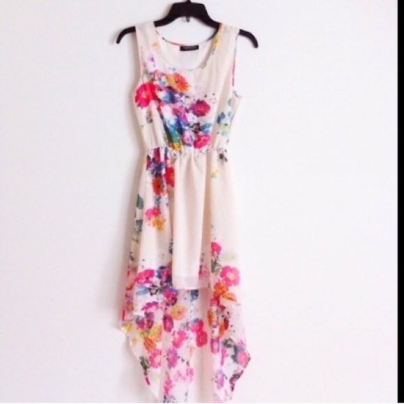 Topshop Dresses & Skirts - Topshop Floral Hi-low Dress