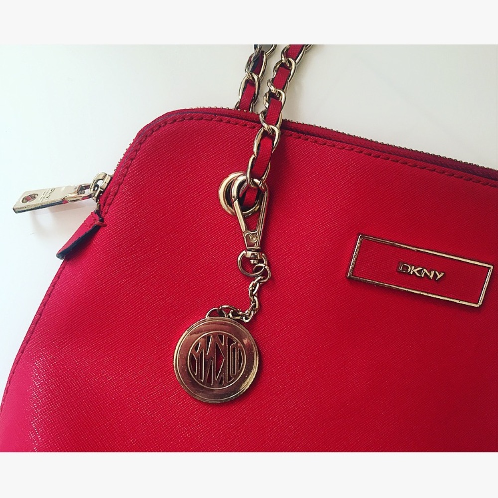 DKNY Saffiano Leather Handbag Shoulder/Crossbody