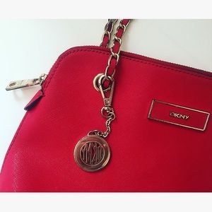 DKNY Saffiano Leather Handbag Shoulder/Crossbody