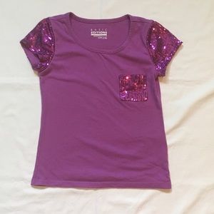 Girls sparkle top.
