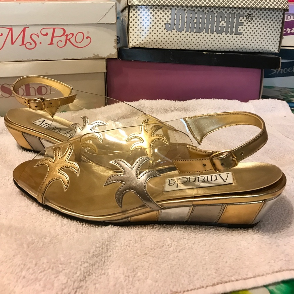 Retro platform shoes
