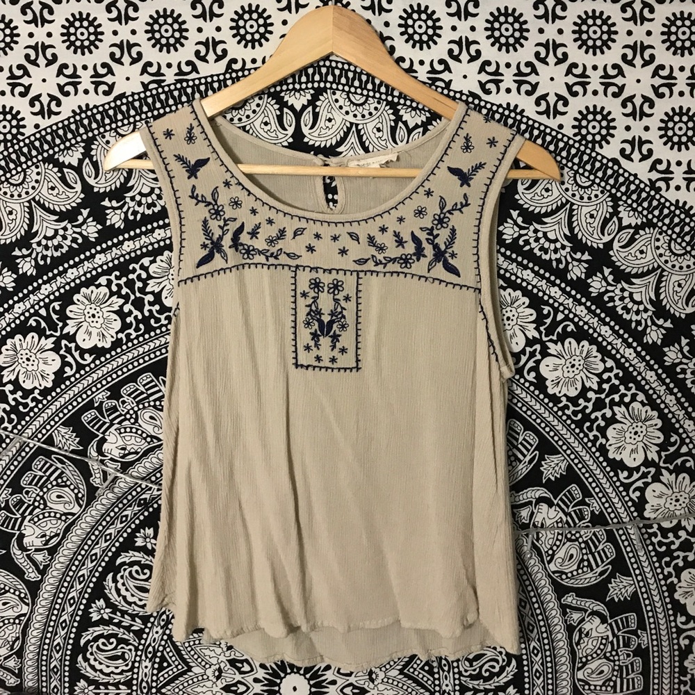 Embroidered Top