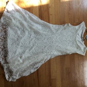 Brand new White lace flower dress