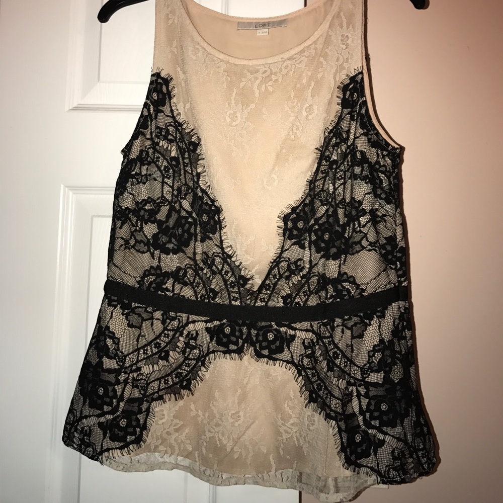Beautiful Lace Sleeveless Top from Loft