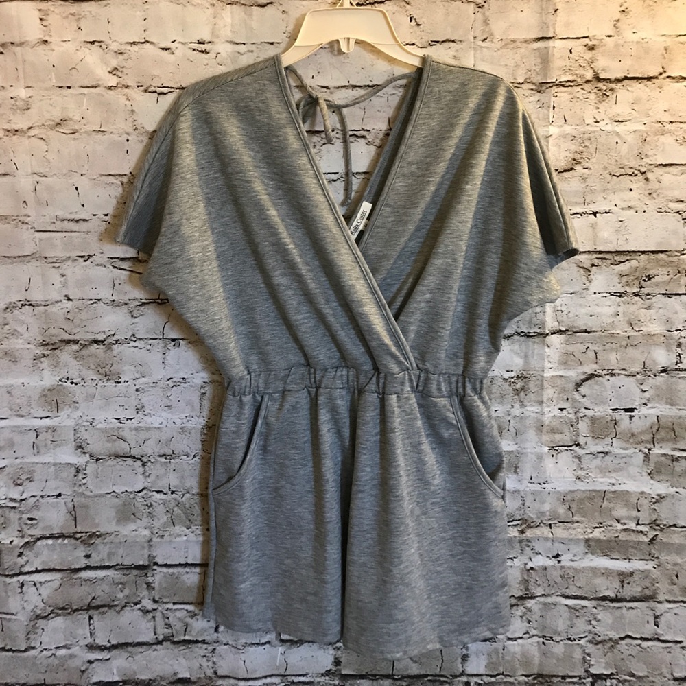 NWT Gray Casual Romper