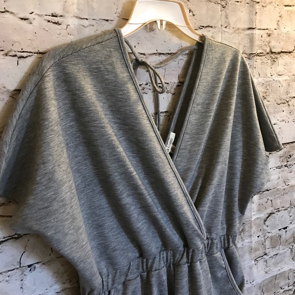 NWT Gray Casual Romper - Picture 2 of 3