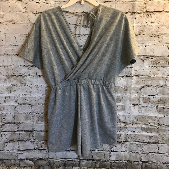 NWT Gray Casual Romper - Picture 3 of 3