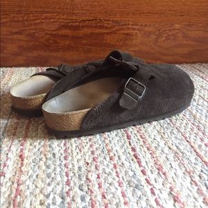 Chocolate brown birkenstocks