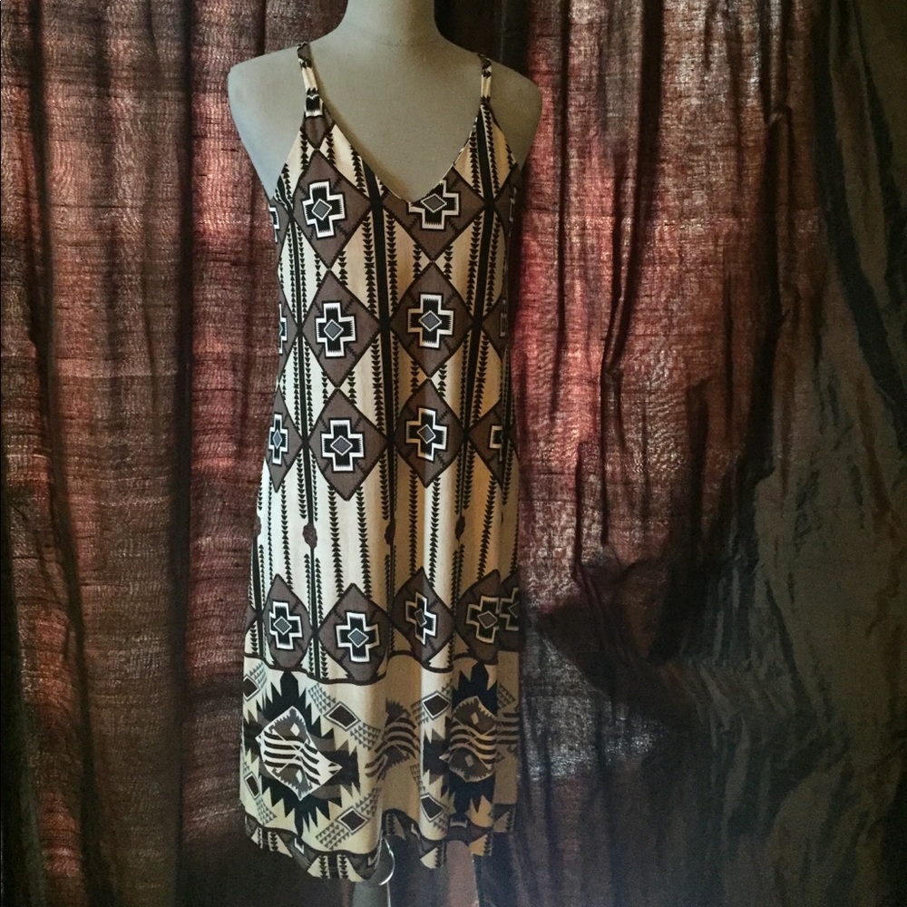 🎉Earth Born Aztec Print Dress🎉