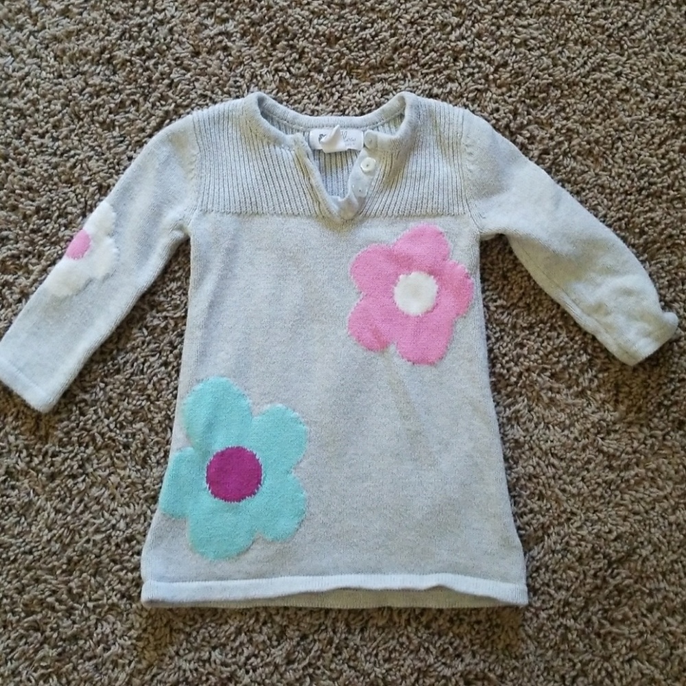 Willow Blossom sweater tunic/dress