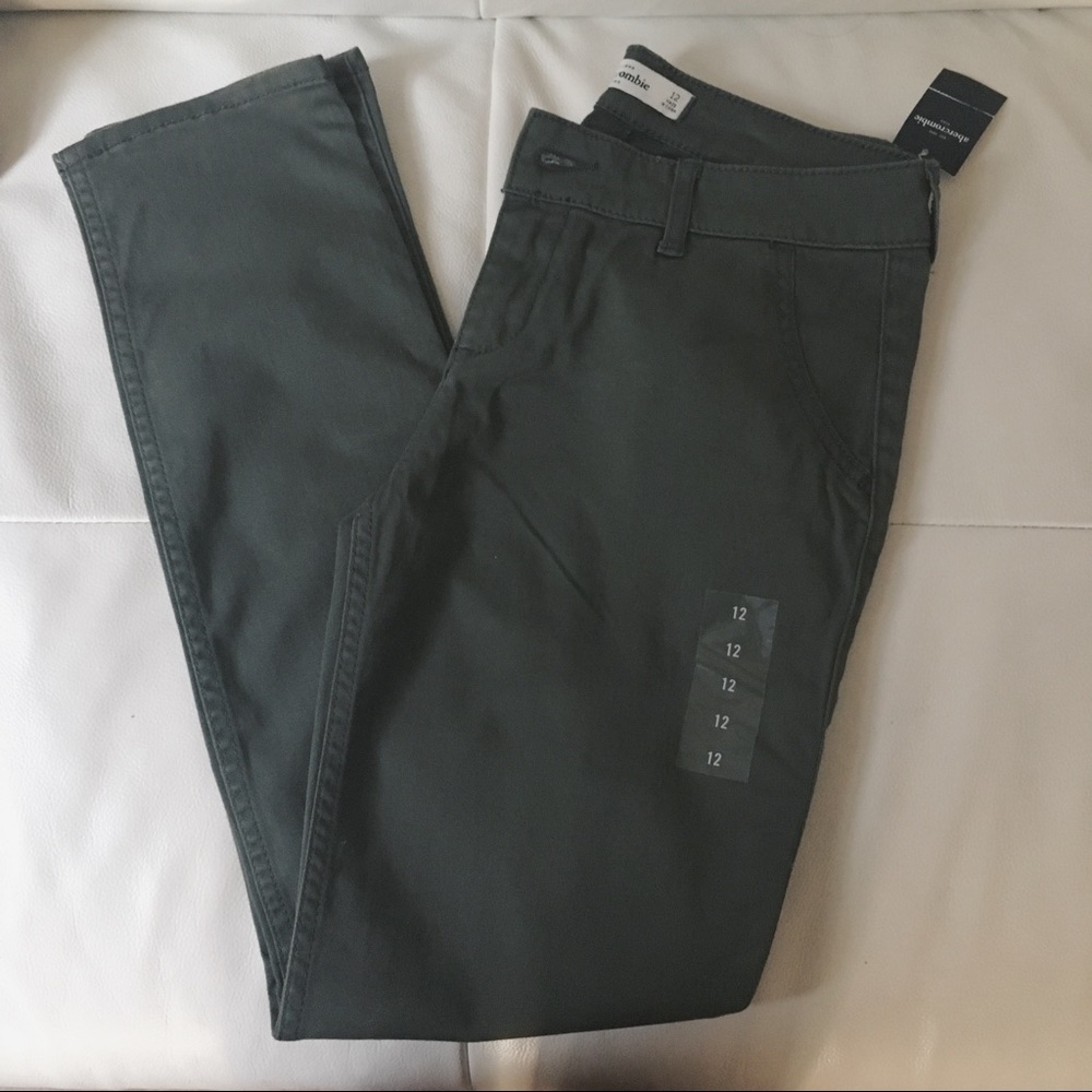 Abercrombie Military Green Jeans