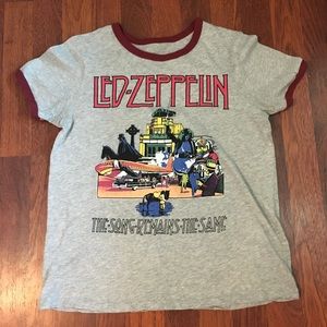 Led Zepplin tee shirt