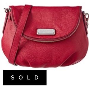 Marc Jacobs red Q Natasha medium Crossbody bag