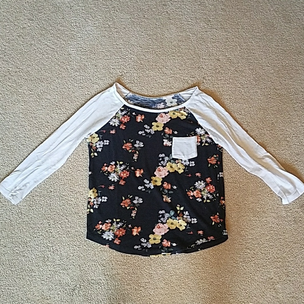 Floral half sleeve shirt