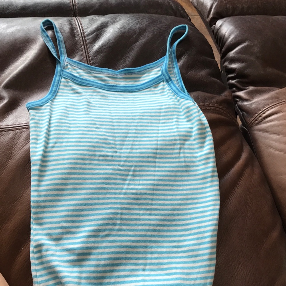 Blue striped GAP Favorite tank top size M