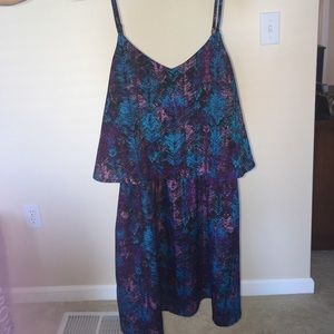Colorful mini dress