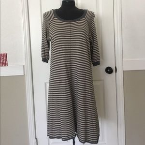 Urban Outfitters Grey and Beige sweater dress
