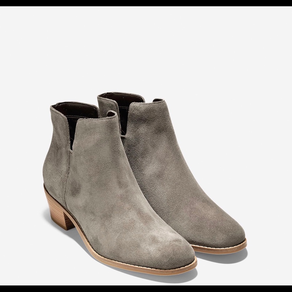 Suede Booties
