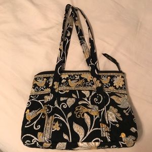 Vera Bradley Betsy handbag w/ matching zip ID case