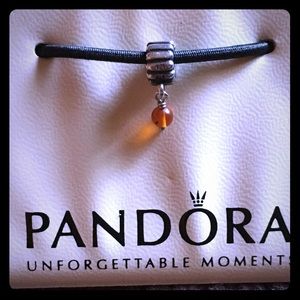 Topaz birthstone Pandora charm