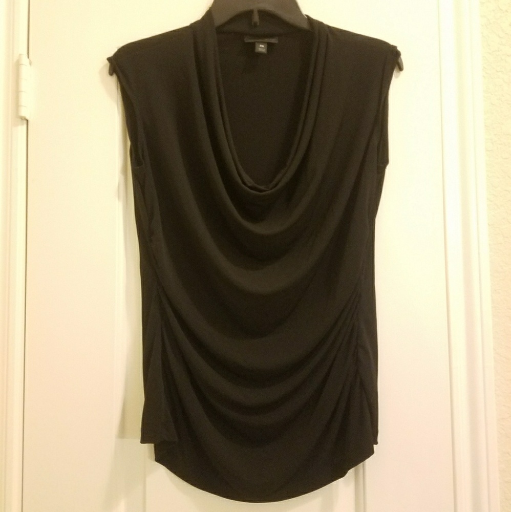 EUC Black Cowl Neck Dress Top