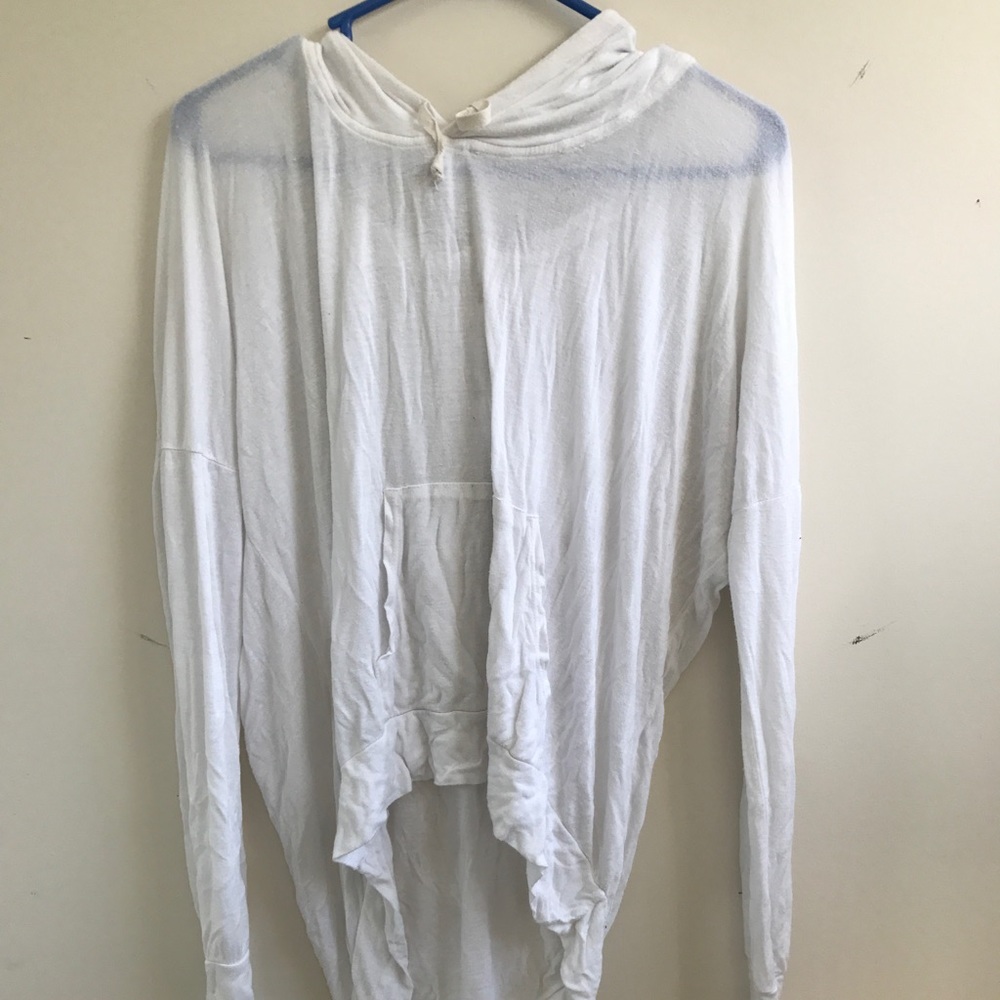 Brandy Melville white sweatshirt