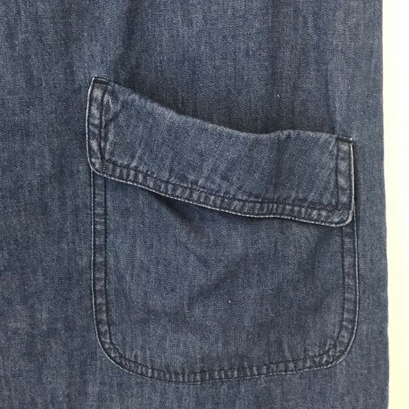 FOSSIL: Denim Pocket Dress - Picture 3 of 3