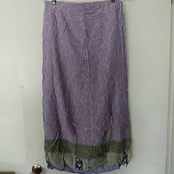 ๐๐๐SAG HARBOR PRINT WRAP SKIRT SIZE L - Picture 3 of 8
