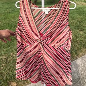 Short sleeved shell Ann Taylor loft