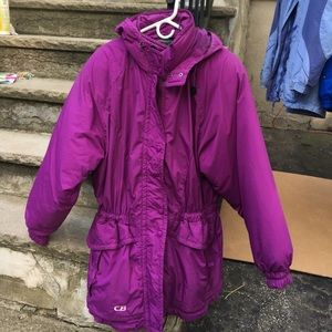 Purple Ski Jacket, size L