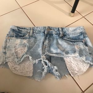 Jean shorts