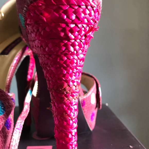 Multi color platform shoe - Picture 3 of 3