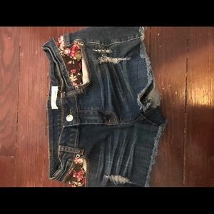 Jean shorts