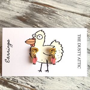 I Dream Of Jeannie Stud Earrings