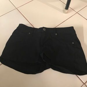 Black shorts