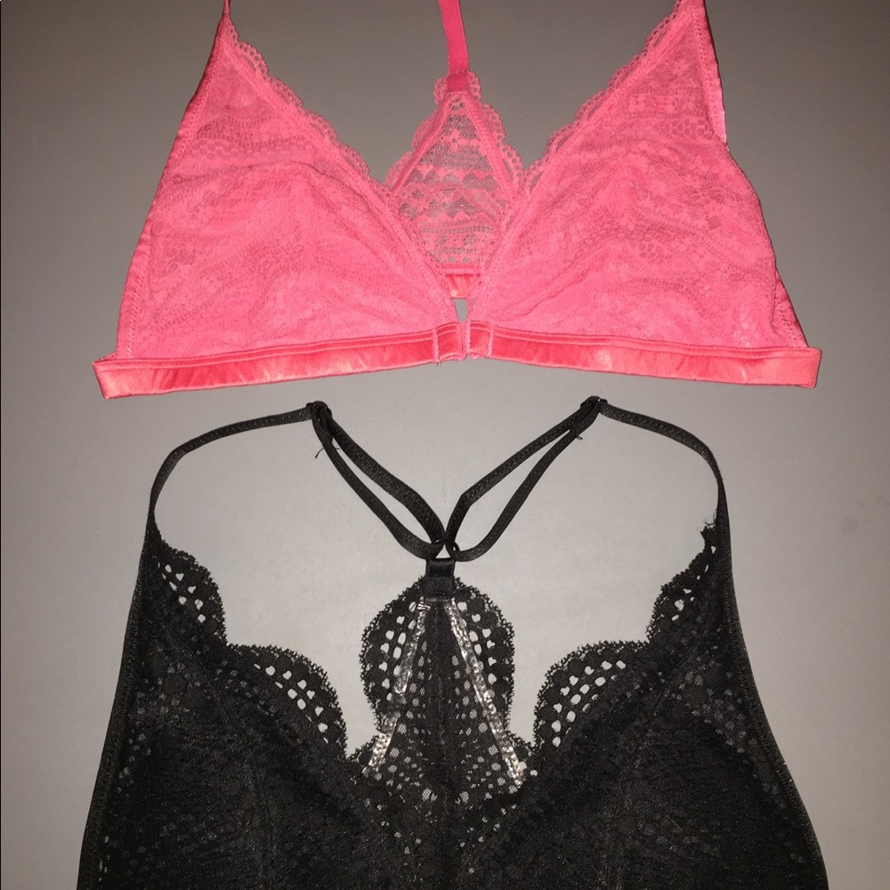 VICTORIAS SECRET PINK BRALETTES