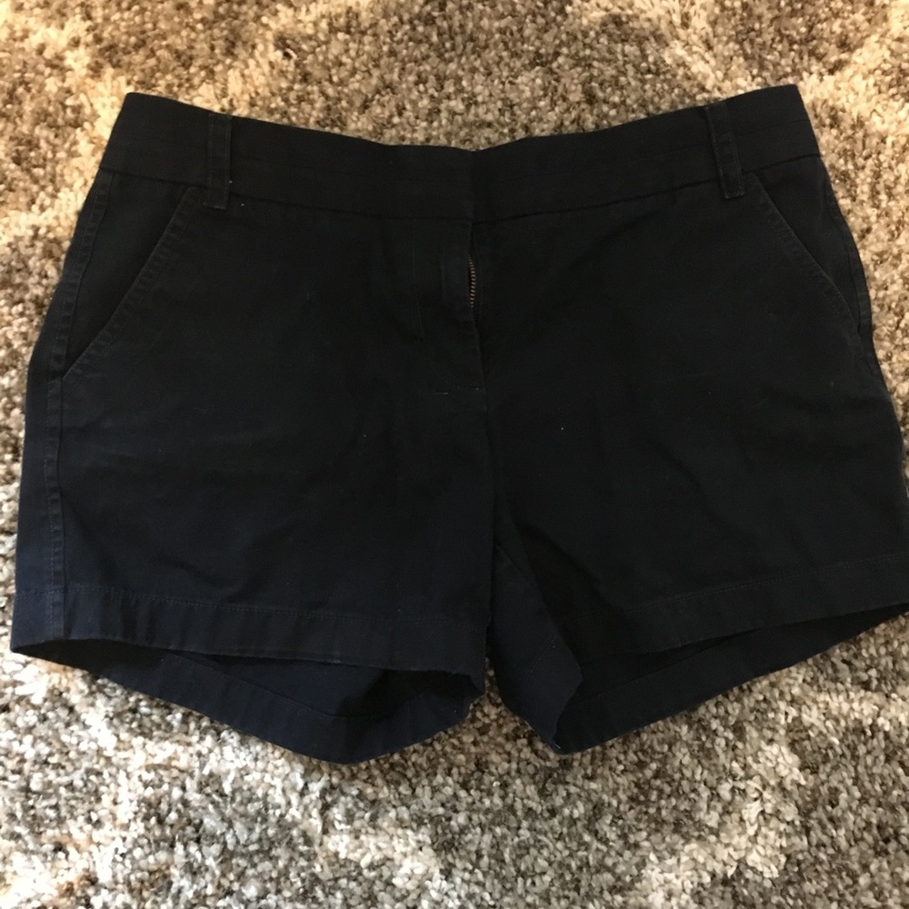 J. Crew- Navy 5" Chino Shorts: size 10